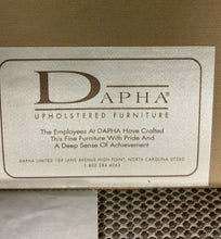 Load image into Gallery viewer, Custom Three Cushion Beige & Grey Upholstered Sofa from Dapha Upholstered Furniture, High Point, NC