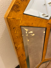 Load image into Gallery viewer, Octagonal Burlwood Beveled Mirror from Neiman Marcus

