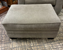 Load image into Gallery viewer, Gray Oversized Chair & Ottoman