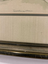 Load image into Gallery viewer, Framed Watercolor of Barn & Silo by Judith Holloway Starnes, signed