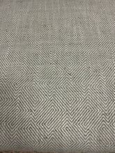 Load image into Gallery viewer, Pair of "Samson Counter Stools" in Greylan Maple with "Dove" Upholstery from Bassett Furniture