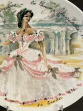 Load image into Gallery viewer, "Women of the Century" Vintage Plate from Limoges - "La Femme Inaccessible" 1865
