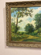 Load image into Gallery viewer, Framed Original Oil "Landscape" by Jeno Harkai, signed