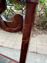 Load image into Gallery viewer, Five Renaissance Revival Style Upholstered Wood Frame Dining Chairs