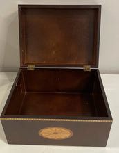 Load image into Gallery viewer, Mahogany Letter Box from Bombay Company