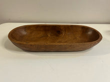 Load image into Gallery viewer, Oblong Wood Bowl from Pottery Barn