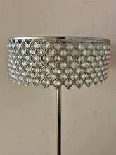 Load image into Gallery viewer, Floor Lamp with Circular Crystal Shade