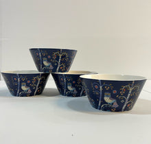 Load image into Gallery viewer, Four Iittala Taika Porcelain Bowls from Klaus Haapaniemi