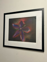 Load image into Gallery viewer, Original Giclee "Blue Flower" by Susan Willis, signed & numbered