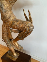 Load image into Gallery viewer, Vintage Gilt Bronze Thai Statue of Prince Phra Rama