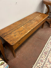 Load image into Gallery viewer, Vintage Pine Bench