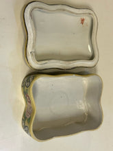 Load image into Gallery viewer, Yellow Floral Ceramic Decorative Box