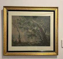 Load image into Gallery viewer, Framed Print "Souvenir de Mortefontaine" by Jean Baptiste-Camille Corot