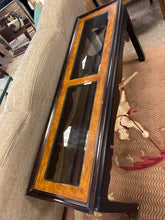 Load image into Gallery viewer, Black & Burled Wood Console Table with Smoke Glass from Gordon Furniture