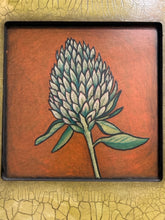 Load image into Gallery viewer, Floral Art Print on Wood Panel by Chip DuPont, signed - Green