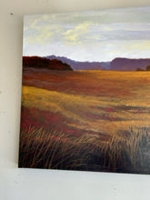 Load image into Gallery viewer, Hand Painted Canvas "Autumn Sky" by Rick River Man Brown, signed