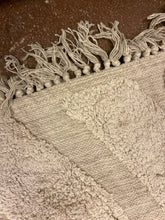 Load image into Gallery viewer, NEW, Beige, Cotton Tufted Area Rug from Bloomingville Home Decor
