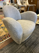Load image into Gallery viewer, Heathered Chenille Miami Swivel Chair from Interlude Home