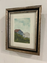 Load image into Gallery viewer, Framed Original Watercolor "Shack on High" by Jack Scott, signed