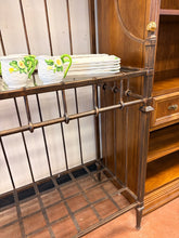 Load image into Gallery viewer, Iron Baker's Rack with Glass Shelves from Walter E. Smithe