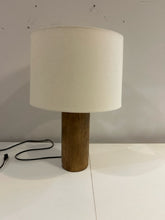 Load image into Gallery viewer, Light Wood Table Lamp
