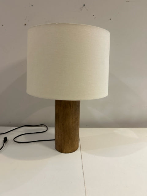 Light Wood Table Lamp