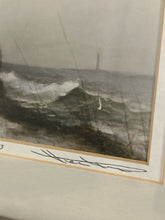 Load image into Gallery viewer, Rustic Framed Print "Outer Banks, NC 10/5/93" by Henry Parker, signed