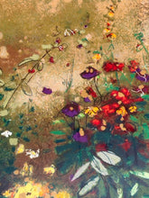 Load image into Gallery viewer, Framed & Linen Matted "Summer Hike" Floral Giclee Print by Alexa Koury, signed