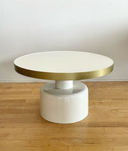 Load image into Gallery viewer, Brand New Round Enameled Cocktail Table from Zuiver Furniture