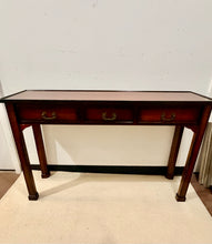 Load image into Gallery viewer, Three Drawer Console Table