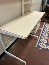 Load image into Gallery viewer, Elfa System Work Station Desk with Shelves & Baskets