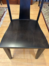 Load image into Gallery viewer, Two "Barnes" Dining Chairs in Dark Chestnut Maple from Bassett Furniture