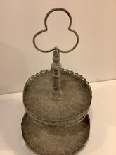 Load image into Gallery viewer, Grey Metal Tiered Tabletop Stand