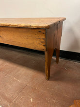 Load image into Gallery viewer, Vintage Pine Bench