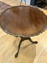 Load image into Gallery viewer, Hand Carved Mahogany Tilt Top Pie Crust Table from Baker Furniture