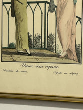Load image into Gallery viewer, Vintage Print "Venez vous reposer" by Philibert-Louis Debucourt