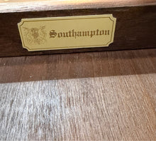 Load image into Gallery viewer, Reproduction Mahogany Three Drawer Newport Chippendale Occasional Table from South Hampton