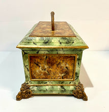 Load image into Gallery viewer, Hollywood Regency Faux Marble Decorative Box from Castilian Imports