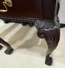 Load image into Gallery viewer, Pair of Mahogany End Tables with Claw Feet from Thomasville