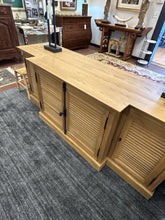 Load image into Gallery viewer, Shutter Front Media Cabinet/Credenza From Restoration Hardware