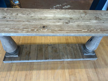 Load image into Gallery viewer, Balustrade Salvaged Wood Console Table from Restoration Hardware