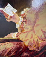 Load image into Gallery viewer, Framed Reproduction of "A Young Girl Reading " by Jean Honore Fragonard
