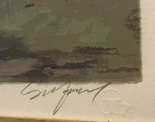 Load image into Gallery viewer, Gold Framed Forest Scene by Michael Schofield, signed & numbered