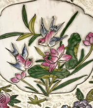 Load image into Gallery viewer, Vintage Chinese Enameled Porcelain Tongzhi Style Vase with Flowers and Birds