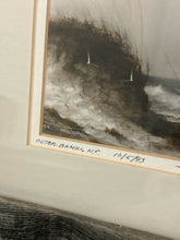 Load image into Gallery viewer, Rustic Framed Print "Outer Banks, NC 10/5/93" by Henry Parker, signed