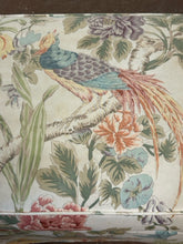 Load image into Gallery viewer, Upholstered Wing Chair and Skirted Ottoman