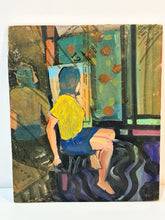 Load image into Gallery viewer, Original Oil "Model in Studio" I by James Hartman, signed