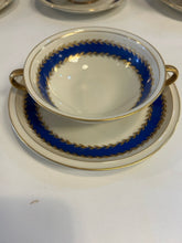Load image into Gallery viewer, 11 Continental Marie Antoinette Footed Bowls & 10 Saucers from Rosenthal China