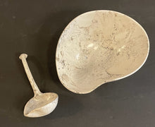 Load image into Gallery viewer, Vintage Swirl Pattern Bowl & Ladle Set from Sasha Brostoff