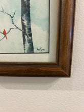 Load image into Gallery viewer, Framed Original Watercolor "One and One" by Jack Scott, signed